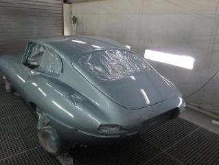 cabine peinture jaguar